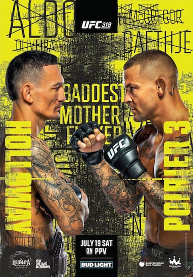 UFC 318: Holloway vs. Poirier 3