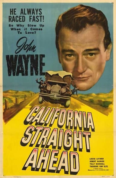 California Straight Ahead!