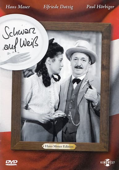 Schwarz auf Weiß