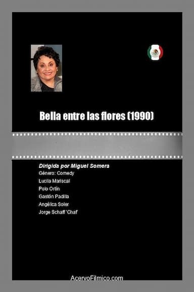 Bella entre las flores