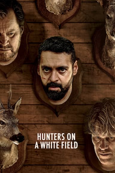 Hunters on a White Field