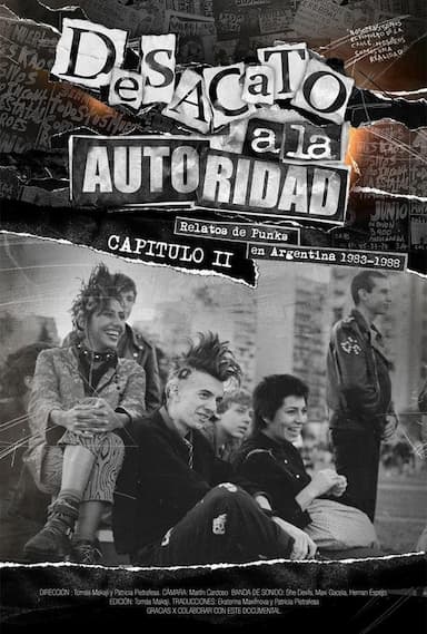 Desacato a la autoridad, relatos de punks en Argentina 1983-1988