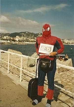 Spiderman in Cannes